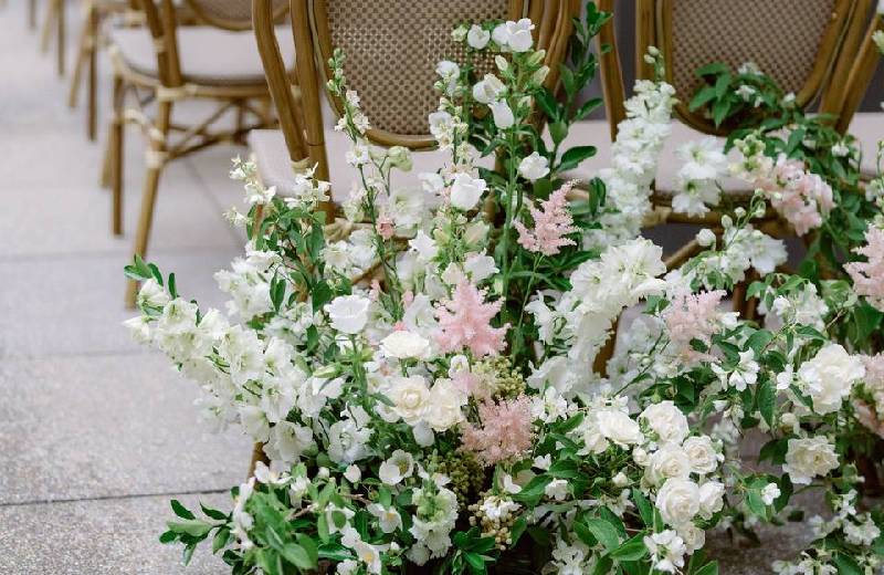 Image of a beautifully arranged flower bouquet